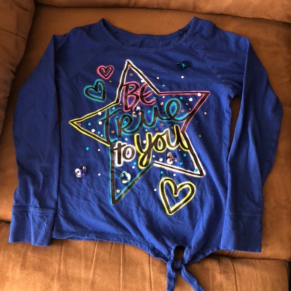 Justice Other - Justice shirt with side tie